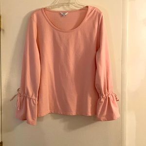 Crown and ivy sweatshirt. Pink.  XL